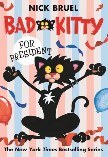 Bad Kitty for President (paperback Black-and-white Edition)-zoom-1