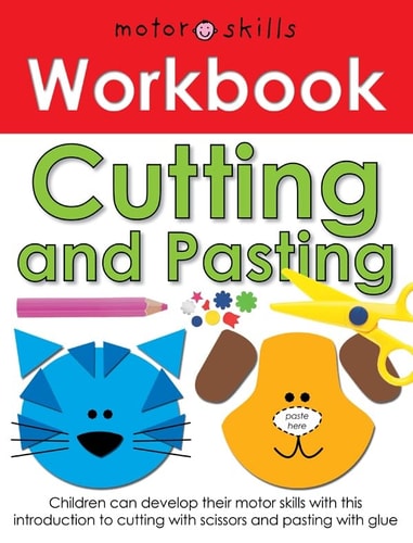 Cutting and Pasting Motorskills Workbook