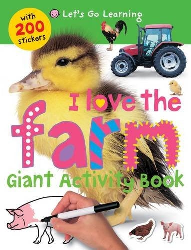 I Love the Farm Giant Activity Book