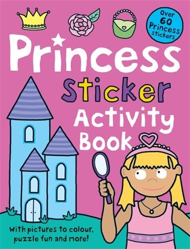 Princess Preschool Sticker Activity