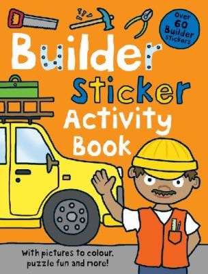 Builder Preschool Sticker Activity
