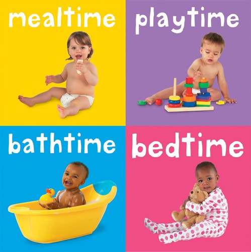 Baby Day Mealtime, Playtime, Bathtime, Bedtime