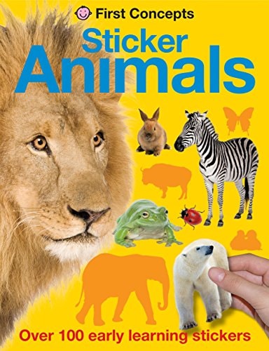 Animals Over 100 Early Learning Stickers