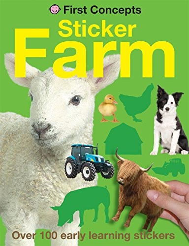 Farm Over 100 Early Learning Stickers
