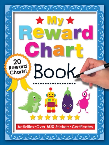 My Reward Chart Book Activities, Over 600 Stickers, Certificates