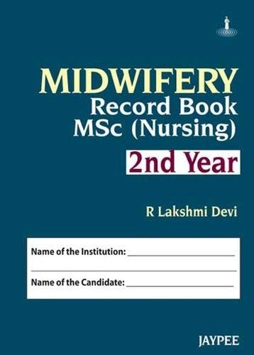 Midwifery Record Book MSc (nursing) II Year