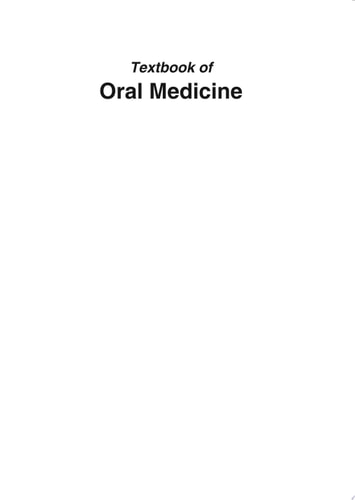 Textbook of Oral Medicine-zoom-