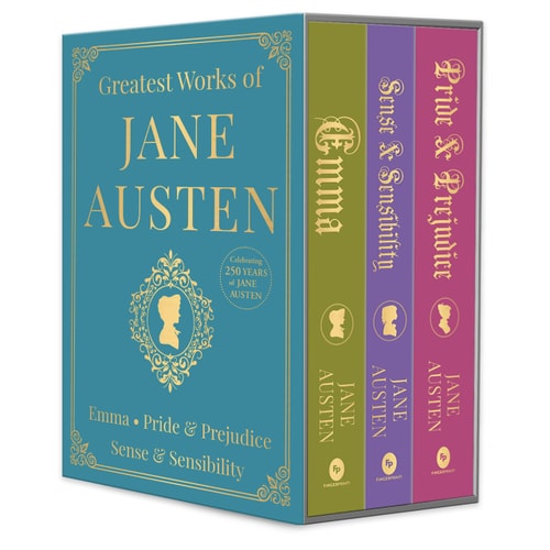 Greatest Works of Jane Austen (Deluxe Hardbound Edition)-zoom-1