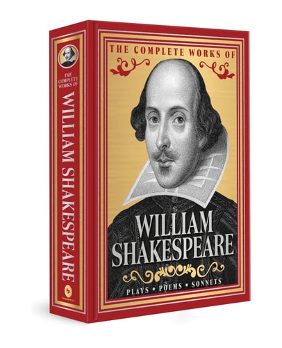 The Complete Works of William Shakespeare (Deluxe Hardbound Edition)