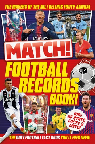 Match! Football Records Book 100s of Stats, Facts, and Lists