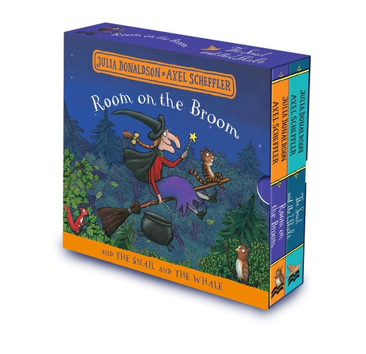 Room on the Broom and the Snail and the Whale Board Book Gift Slipcase