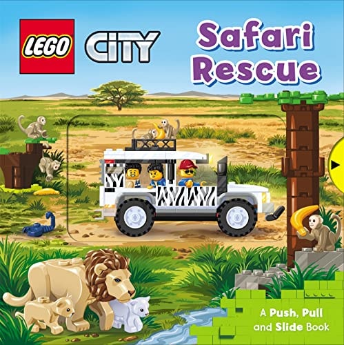 LEGO® City. Safari Rescue A Push, Pull and Slide Book
