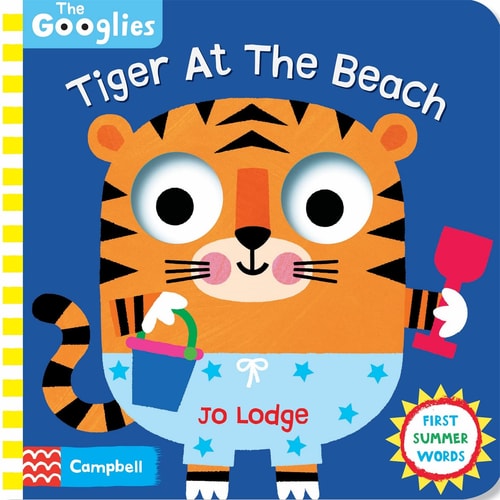 Tiger at the Beach First Summer Words