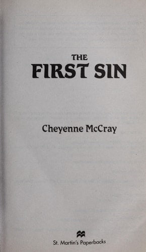 The First Sin A Lexi Steele Novel