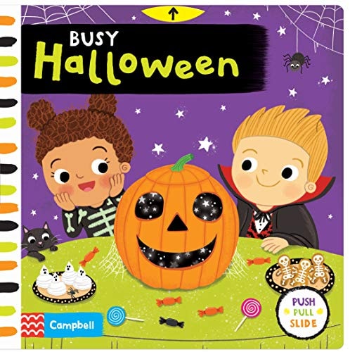Busy Halloween A Push, Pull, Slide Book-zoom-1