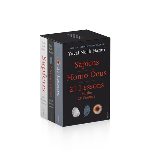 Yuval Noah Harari Box Set (Sapiens, Homo Deus, 21 Lessons for 21st Century) (Lead Title)-1