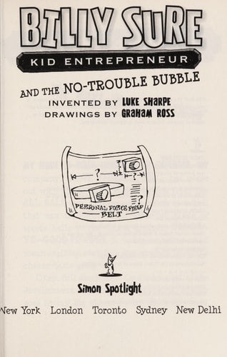 Billy Sure Kid Entrepreneur and the No-Trouble Bubble