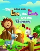 Bedtime Stories Die Cut : Lion, The Cock And The Donkey