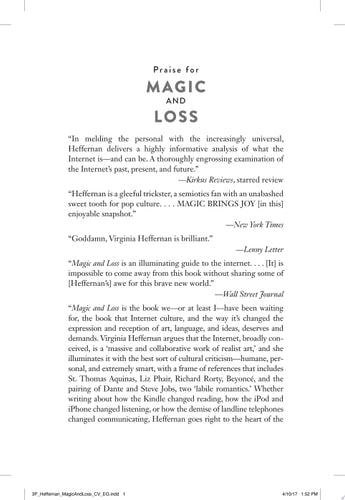 Magic and Loss The Internet as Art