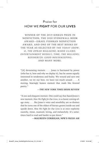 How We Fight for Our Lives A Memoir