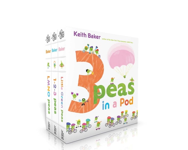 3 Peas in a Pod (Boxed Set) LMNO Peas; 1-2-3 Peas; Little Green Peas