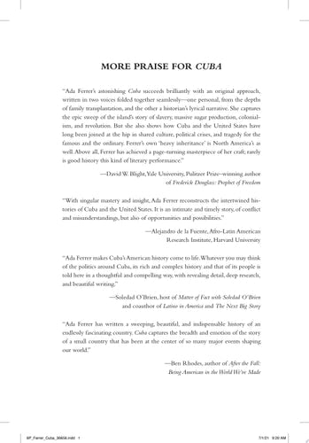 Cuba (Winner of the Pulitzer Prize) An American History