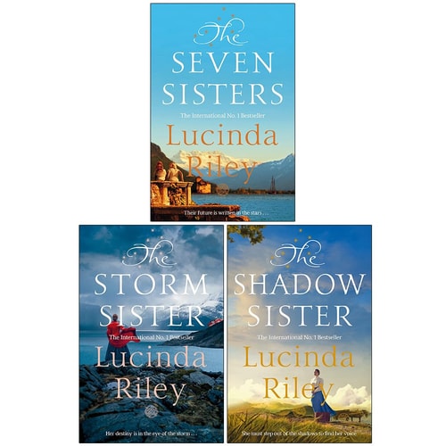 The Seven Sisters Series 1-3 Books Collection Box Set By Lucinda Riley(The Seven Sisters, The Storm Sister & The Shadow Sister)-zoom-