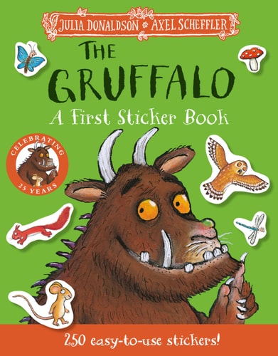 The Gruffalo: a First Sticker Book-zoom-1