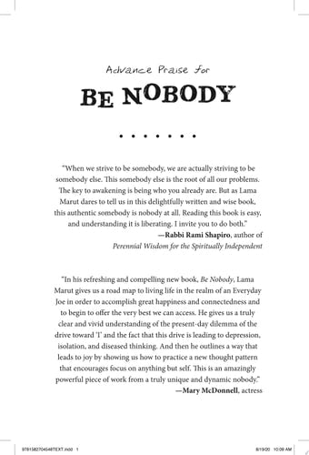 Be Nobody