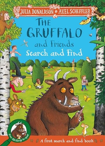 The Gruffalo and Friends Search and Find With 17 Super Scenes and Over 120 Things to Spot!