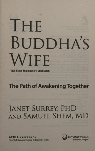 The Buddha's Wife The Path of Awakening Together