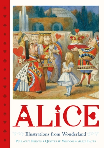 Alice Pull-Out Prints Illustrations from Wonderland