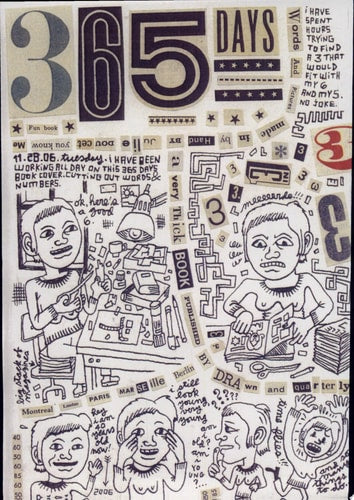 365 Days A Diary by Julie Doucet