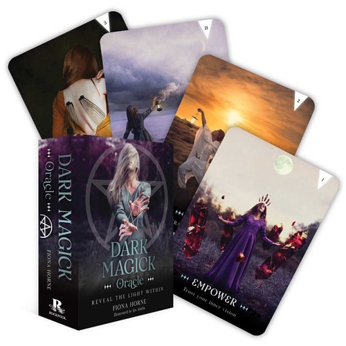 Dark Magick Oracle: Reveal the Light Within (36 Gilded Cards and 112-Page Full-Color Guidebook)