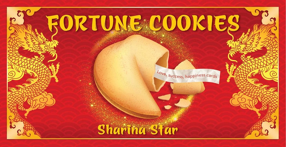 Fortune Cookies Love, Success, Happiness Cards