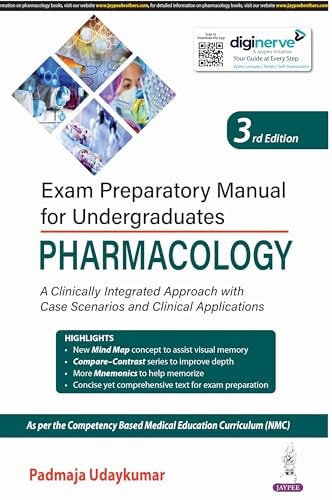 Exam Preparatory Manual for Undergraduates: Pharmacology