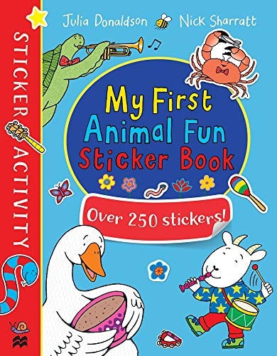 My First Animal Fun Sticker Book
