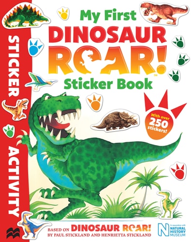 My First Dinosaur Roar! Sticker Book-zoom-