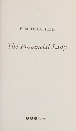 The Provincial Lady