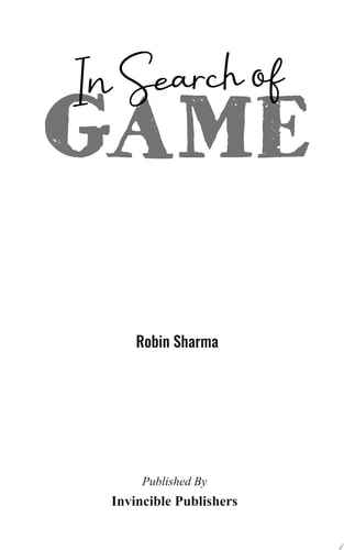 In Search Of Game-1