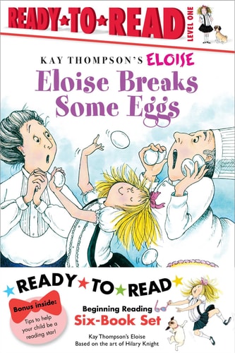 Eloise Ready-to-Read Value Pack #2 Eloise Breaks Some Eggs; Eloise and the Dinosaurs; Eloise at the Ball Game; Eloise Has A Lesson; Eloise Skates!; Eloise's New Bonnet