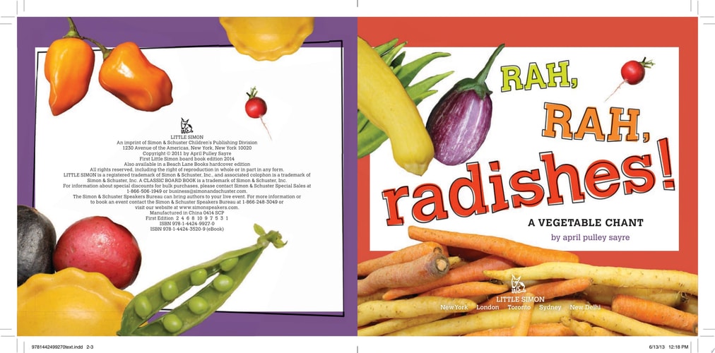 Rah, Rah, Radishes! A Vegetable Chant