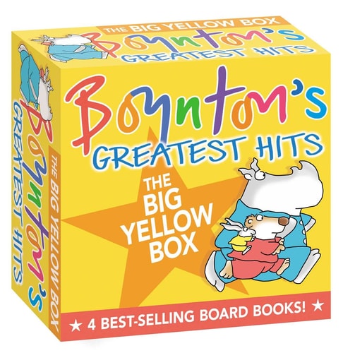 Boynton's Greatest Hits The Big Yellow Box (Boxed Set) The Going to Bed Book; Horns to Toes; Opposites; But Not the Hippopotamus