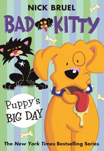 Bad Kitty: Puppy's Big Day (paperback Black-and-white Edition)-1
