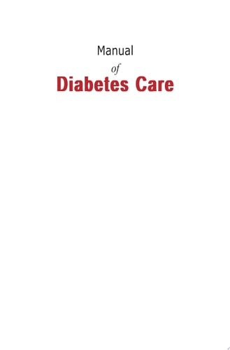 Manual of Diabetes Care-zoom-1