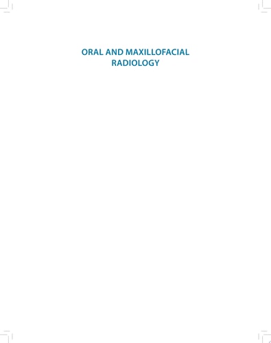 Oral & Maxillofacial Radiology Basic Principles and Interpretation