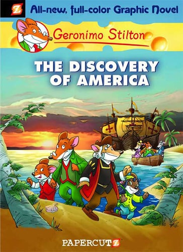 Geronimo Stilton Graphic Novels #1 The Discovery of America-zoom-1