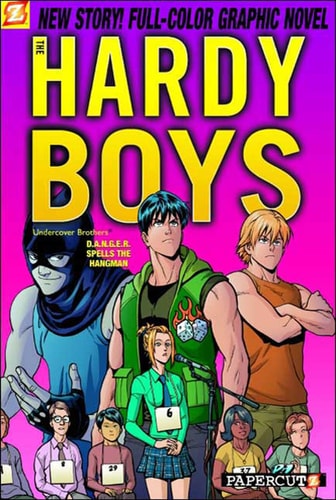 Hardy Boys #18: D.A.N.G.E.R. Spells the Hangman!-1