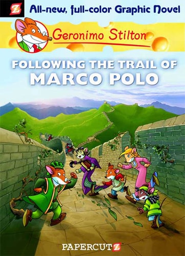 Geronimo Stilton Graphic Novels #4 Following the Trail of Marco Polo-zoom-