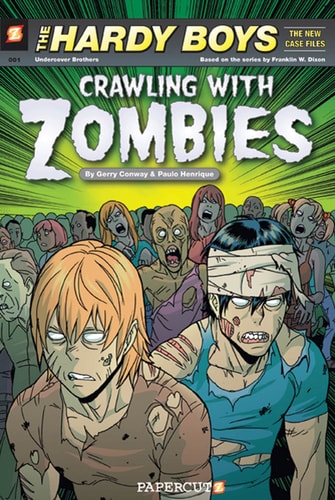 Hardy Boys The New Case Files #1 Crawling with Zombies-1